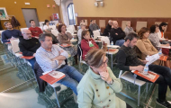 Asistentes a la jornada informativa sobre el Club de Producto del Camino del Cid en Burgos (jornada de tarde)