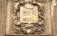 Escudo de armas de los Franco Pérez Liria. Orihuela del Tremedal, Teruel / ALC