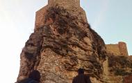 Subida a la alcazaba islámica de Albarracín, provincia de Teruel / ALC.