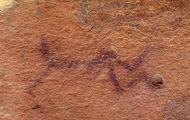 Pinturas rupestres en el abrigo del Arquero de Callejones Cerrados, en Albarracín (Teruel), declaradas Patrimonio de la Humanidad UNESCO / CARP.