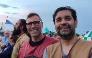 Representantes de la Asociación El Endrinal de Bronchales (Teruel)