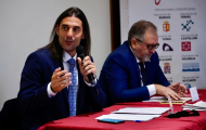 José Carlos Tirado, diputado de Zaragoza, dirigiéndose a los asistentes
