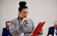La alcaldesa de Monforte de Moyuela, en Teruel, Paula Dalmás, ha sido la encargada de leer las conclusiones del encuentro celebrado en la jornada de ayer