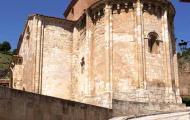 Ábside  de la iglesia románica de San Miguel.  Daroca, Zaragoza / Santiago Cabello.