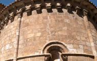 Ábside románico de la Iglesia de Santa María de los Sagrados Corporales. Daroca, Zaragoza / Santiago Cabello.