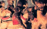 Detalle de talla de la capilla de los Sagrados Corporales.  Daroca, Zaragoza / Julio E. Fóster 