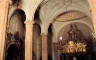 Nave central. Iglesia de Santa María de los Sagrados Corporales.  Daroca, Zaragoza / Julio E. Fóster 