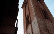 Torre románico mudéjar de Santo Domingo de Silos. Daroca, Zaragoza / Julio E. Fóster