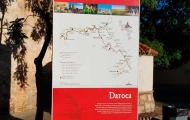 Info sobre el Camino del Cid. Daroca, Zaragoza / ALC.
