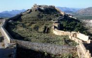 Castillo de Sagunto, en la provincia de Valencia / València Terra i Mar.