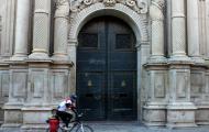 Portada de la Basílica de Santa María, en Elche, Alicante / ALC.