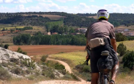 Hinojar del Rey (Burgos). Ruta del Destierro Gravel del Camino del Cid (Consorcio del Camino del Cid)