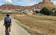 Castillo de Montuenga (Soria). Ruta de Tierras de Frontera Gravel del Camino del Cid (Consorcio del Camino del Cid)