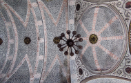 Detalle crucería iglesia de Olocau del Rey, Castellón