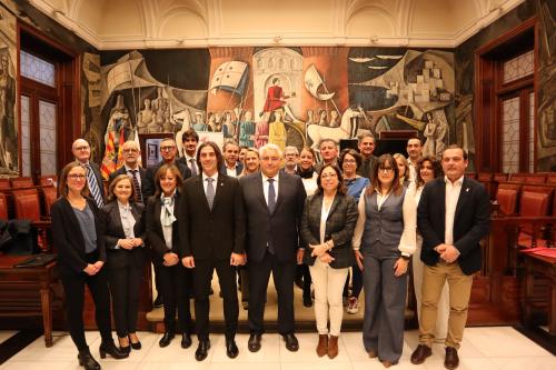 Representantes y técnicos del Consorcio Camino del Cid en el Consejo Rector de Zaragoza 2024