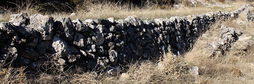 Piedra sobre piedra. Argecilla, Guadalajara.