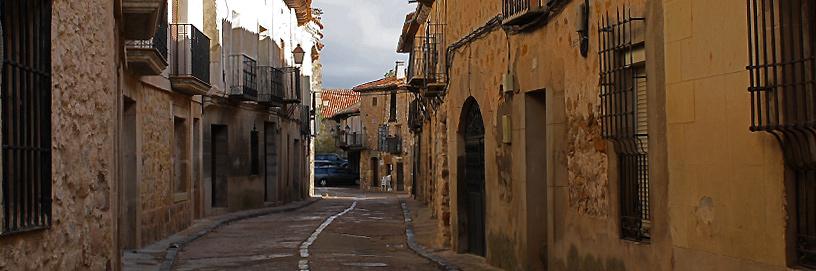 Calles de Atienza, Guadalajara.