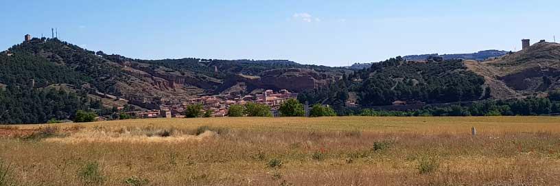 Panorámica de Daroca, Zaragoza / ALC