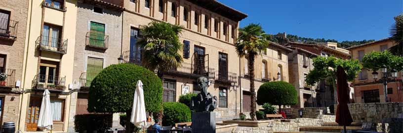 Plaza de Santiago y calle Gragera. Daroca, Zaragoza / ALC