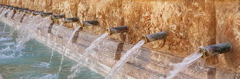 Fuente de los Veinte Caños.  Daroca, Zaragoza / ALC